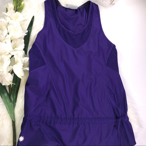 ATHLETA Wick-It Good Purple Athletic Tank - Picture 3 of 13